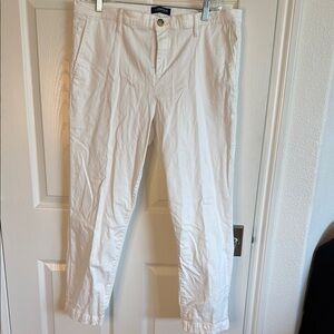 Nautica white Chinos Cotton Blend Slim Fit